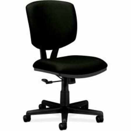 HON HON Volt Armless Task Chair Black Polyester HON5701GA10T